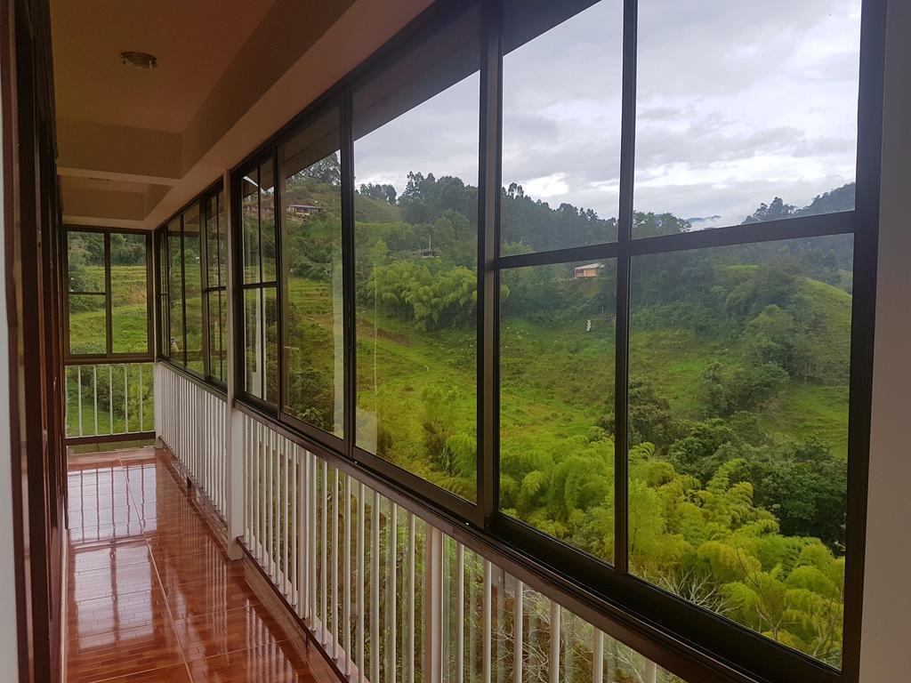 Mirador De Los Cedros Salento Esterno foto